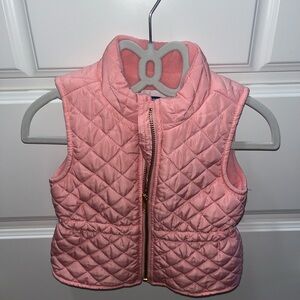 Coral Old Navy Quilted Vest